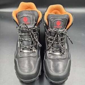 Sureway 618-WP Waterproof Work Boots Black Leather EH ASTM F2892-21 Men's 12
